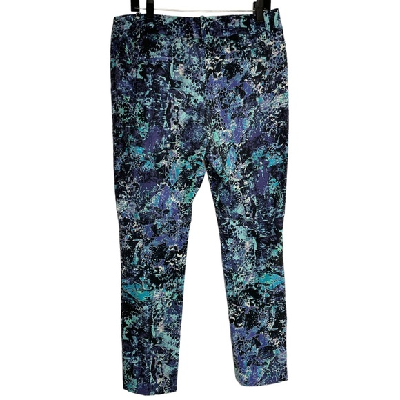 Mossimo Stretch Extensible Crop all over print Pants Size 12 - Picture 2 of 4